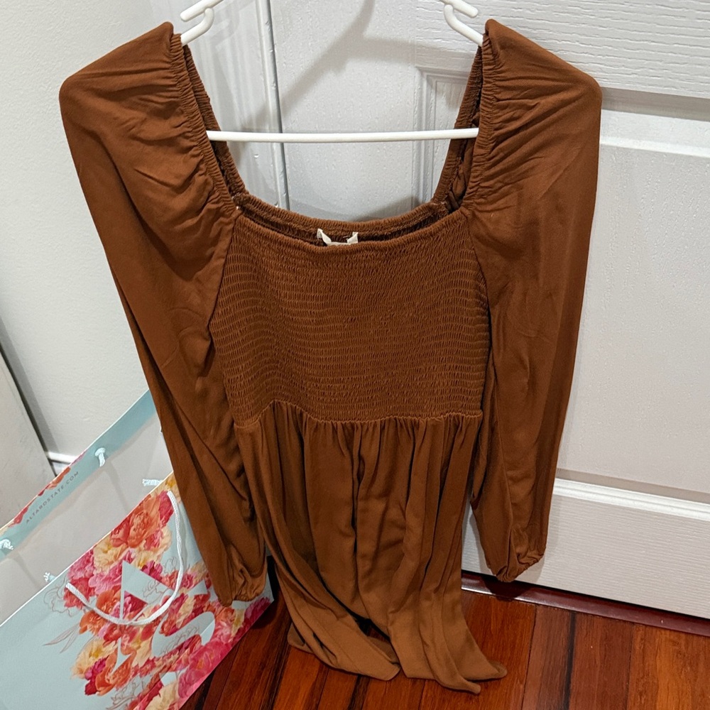 Copper Key Brown Women's Blouse